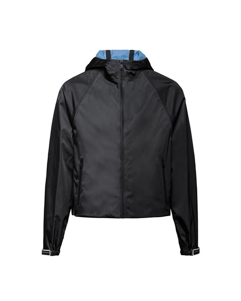 prada nylon shirt jacket|Prada nylon jacket sale.